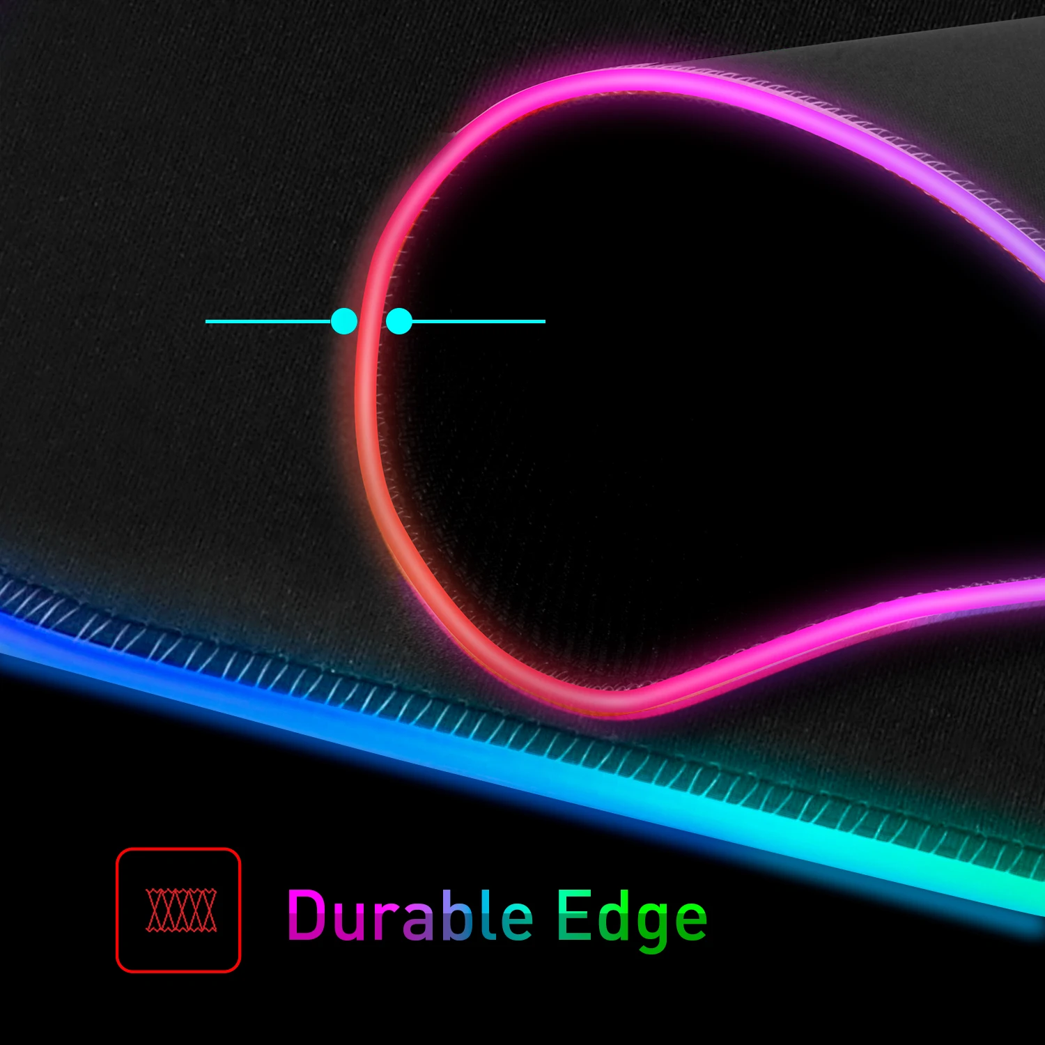 Mairuige OEM 7 видов цветов DIY Игровой Коврик Большой RGB Для Мыши игровые аксессуары коврик для мыши со светодиодной подсветкой USB Проводные пользовательские