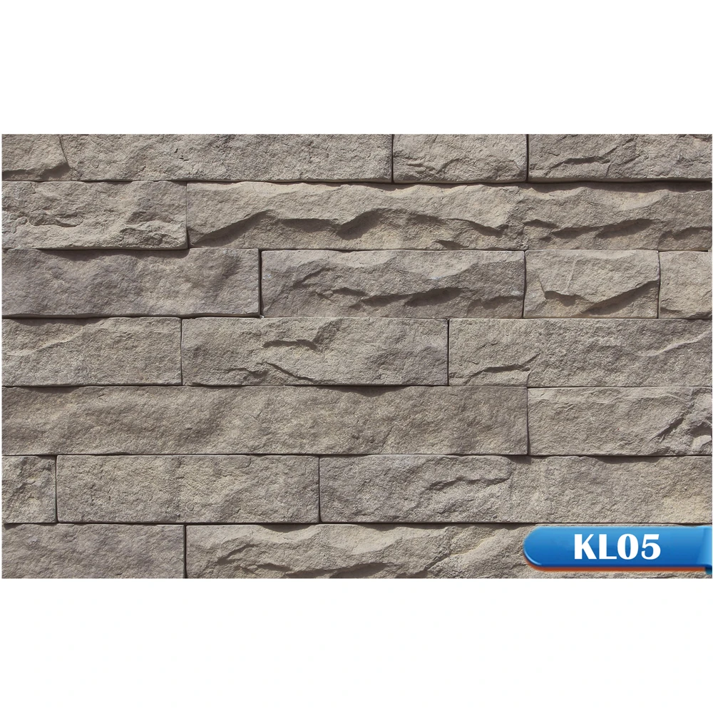 Elcorona KL04 Fake Wall Stone artificial culture stone Wall Covering for wholesale
