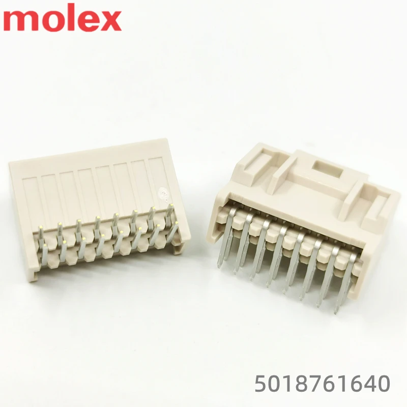 Original MOLEX iGrid PCB Header 5018761640 Wire Housing 2.0mm Pitch  Right-Angle 16 Pin Connector Tin Plating Tray