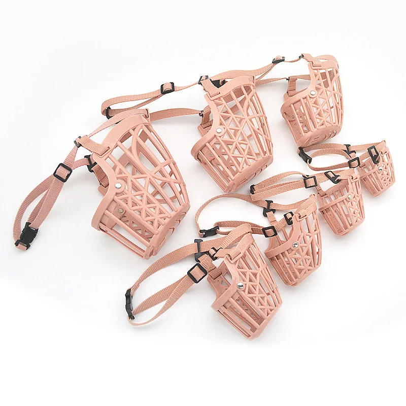 Собака Рот покрытие Собака Анти Укус против лая еды, для средних и больших собак, домашним животным, пластиковый раструб крышка коры фиксаторы уход за кожей лица