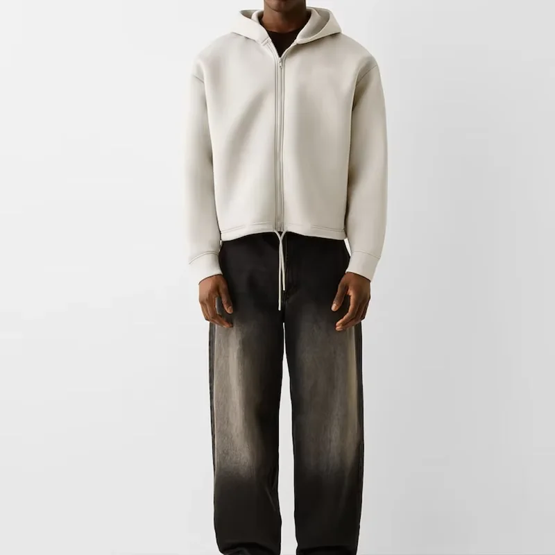 OEM Low Custom Streetwear Clothing Manufacturer blanket hoodie oversized men zip up hoodie