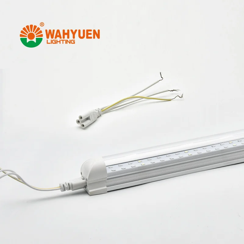 
4Ft 15W/24W/30W T8 LED Grow Light Double-Row Integrated Plant Lamp For Plants Growing 
