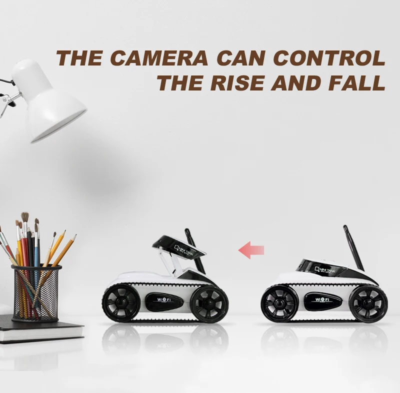 Funny Mini FPV RC Car With Camera WiFi Real-time Transmission Remote Control Camera Car Toy Radio Control Truck Toys