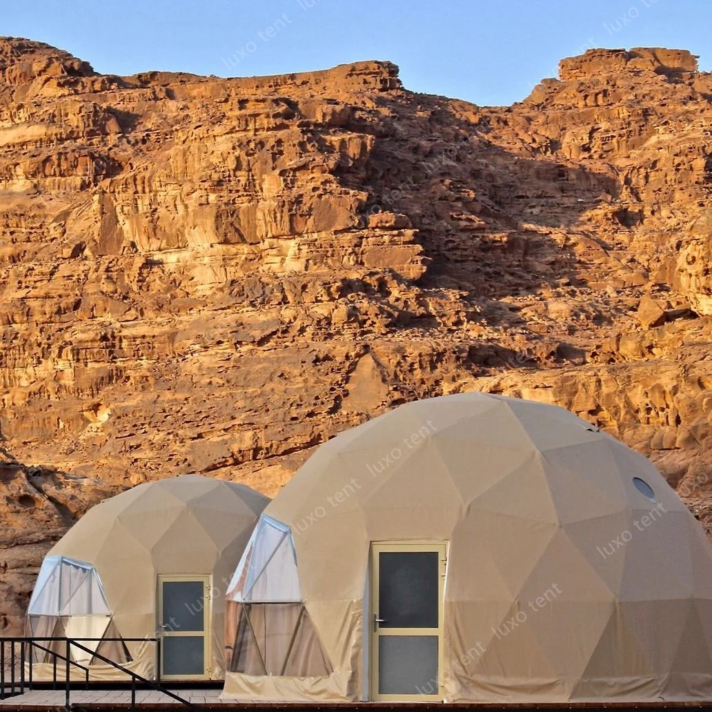 PVC hotel dome tent large size cheap with bathroom customize transparent tent