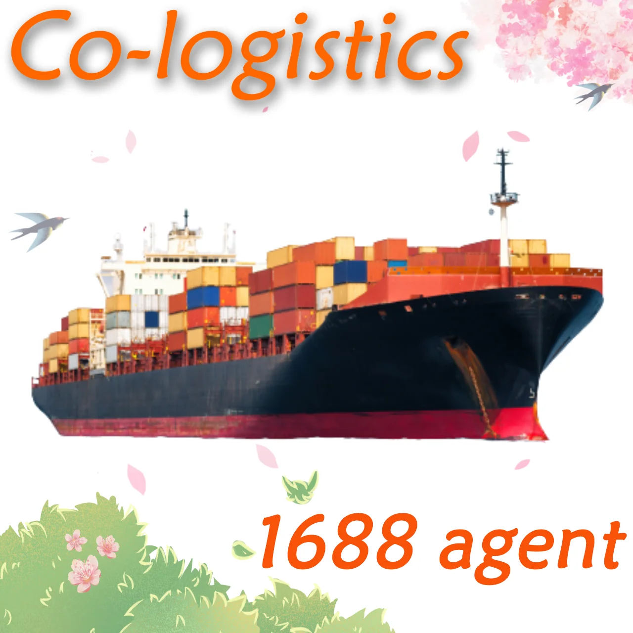 Shipping agents from China to worldwide By Sea 20 feet ocean container ddp dap shenzhen shanghai nongbo to Chile Algeria Peru