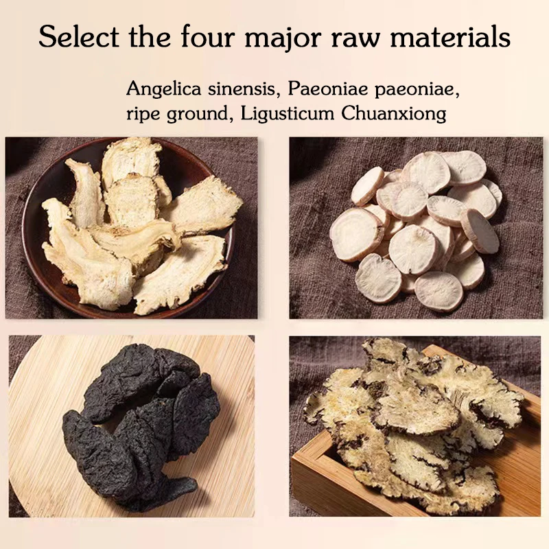 Chinese Wholesale artificial Siwu decoction Raw material of Radix angelica Chuanxiong Radix paeoniae Radix