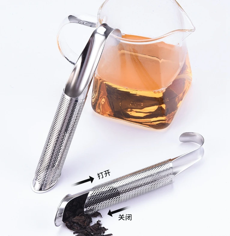 WH151 Stainless Steel Tea Infuser Creative Metal Strainer  Mug Fancy Filter loose leaf tea steep  for Puer Herb Tea Tools