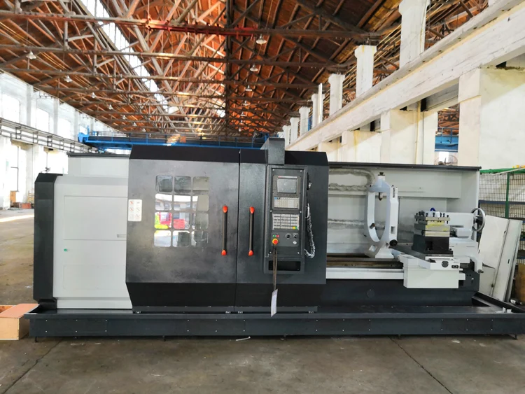 
CK6163 CK6180 CK611125 Flat bed Heavy duty Floor High precision cnc Lathe machine center with 1m 3m 