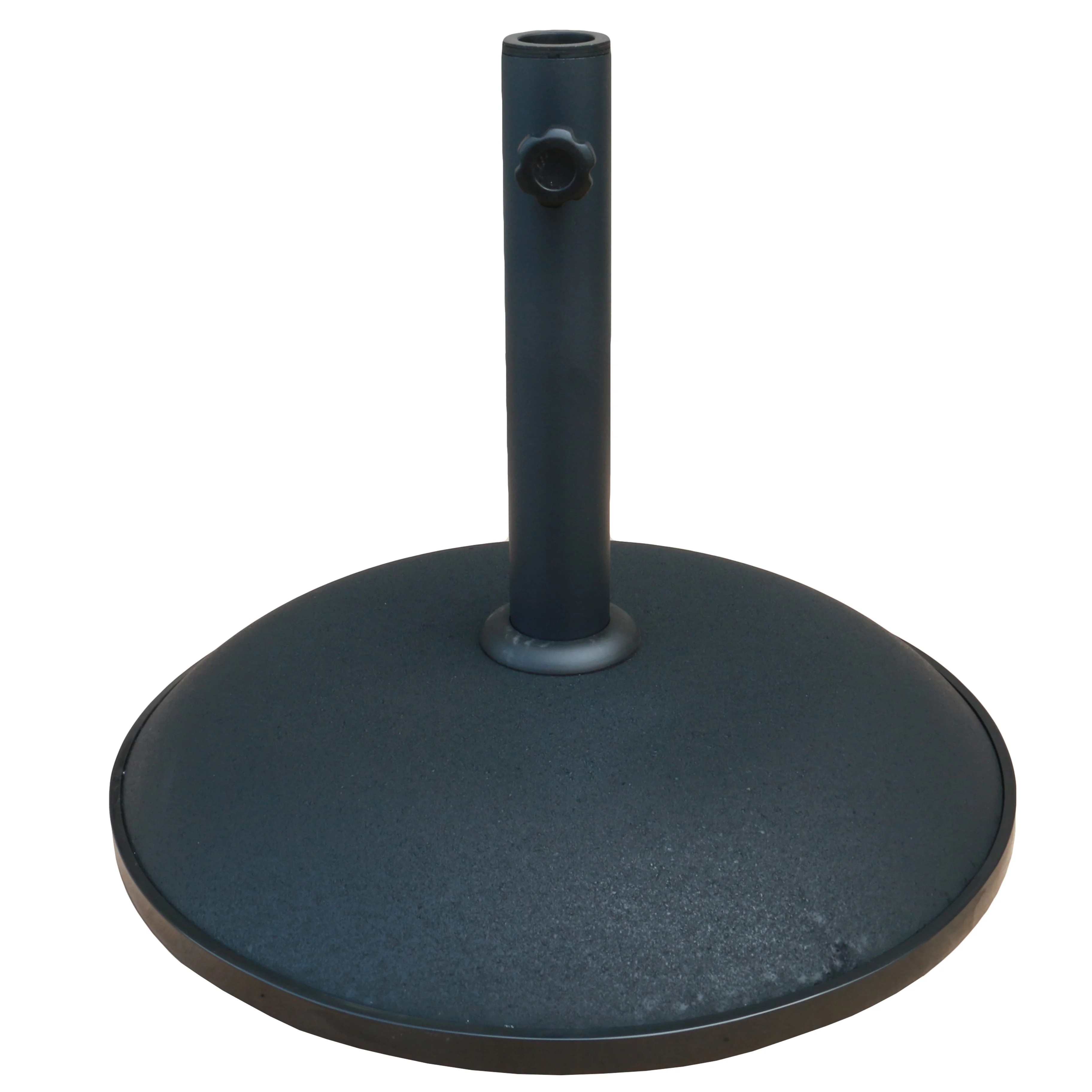 Firm Round Custom Outdoor Furniture Parasol Base Deck Table Garden Umbrella Base