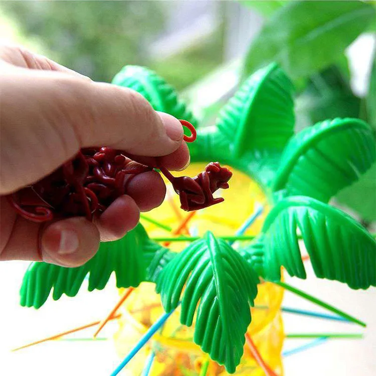 2021 Yohi Parent-Child Interactive Tumble Monkey Toy Early Educational Board Game Family Fun Party