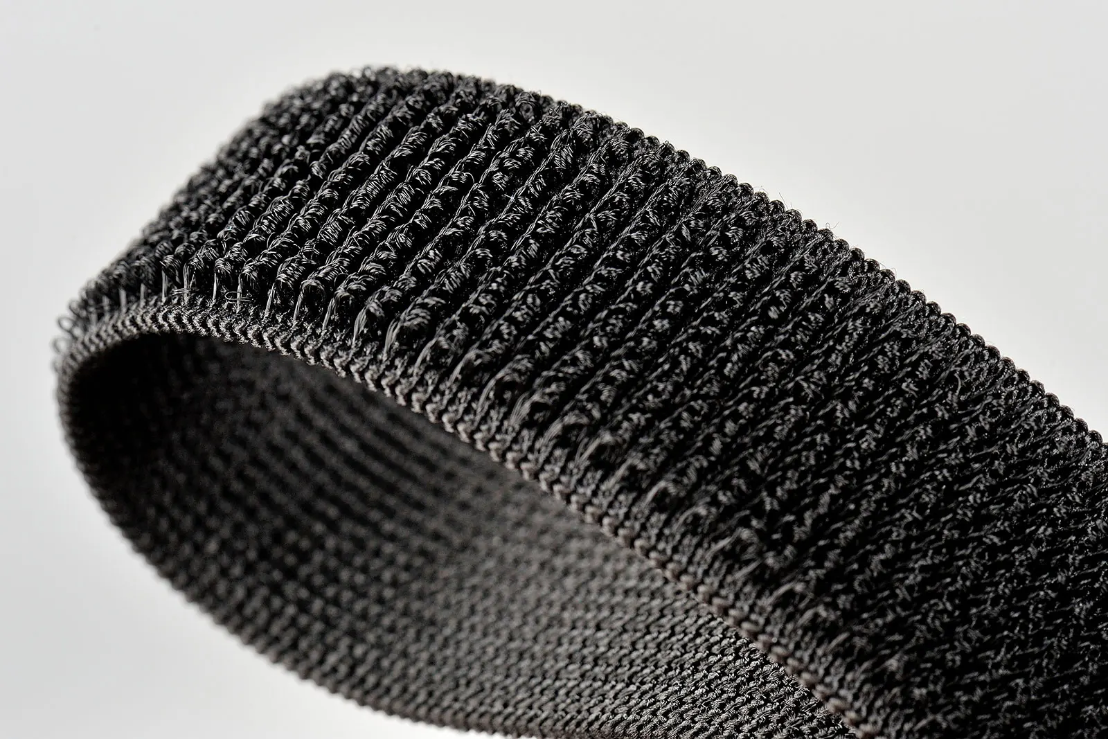 30x250mm Elastic Hook and Loop Reusable Cinch Straps stretch hook and loop cable ties