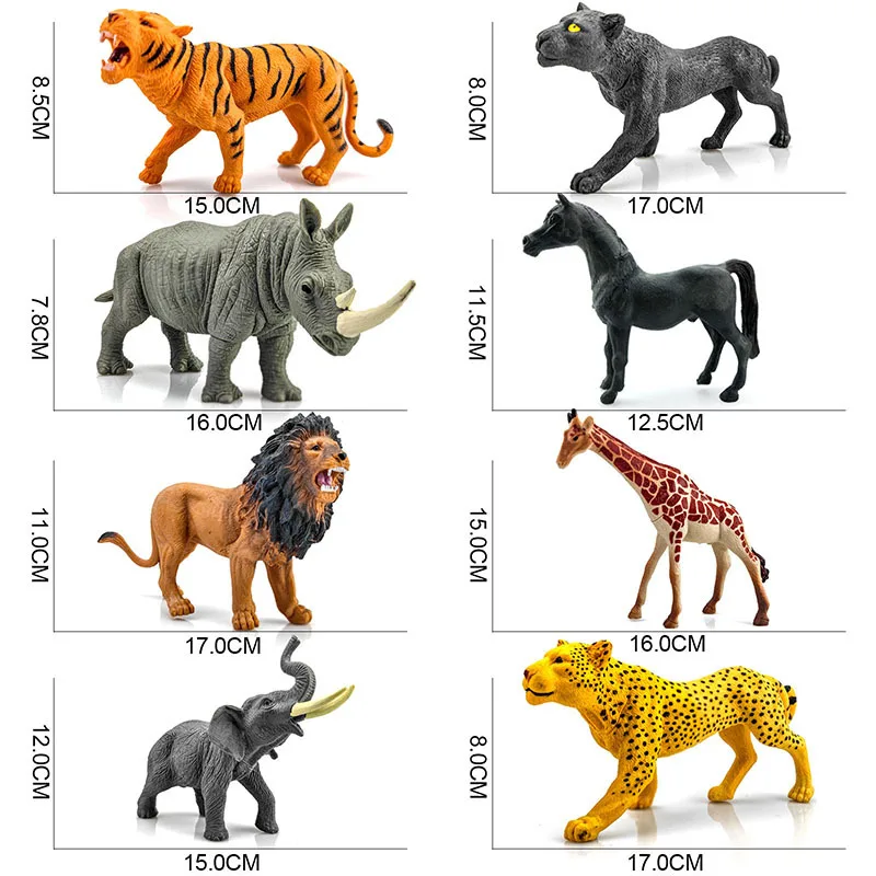 Toy simulation animal model Cognitive Development Intelligence brain-moving boys birthday gift