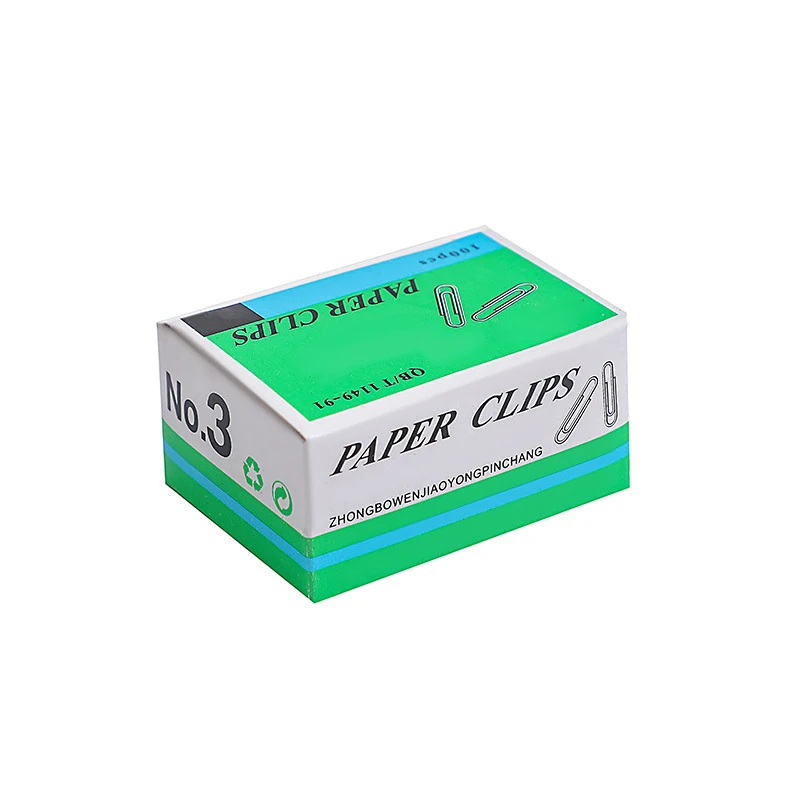 Wholesale Factory Box-packed Metal Paper Clip Fixed High Quality Various Uses