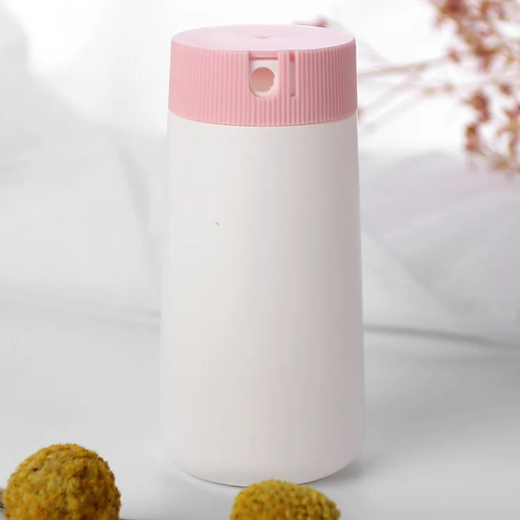 HDPE plastic spice salt and  pepper bottle  suger spice cylinder round custom shaker bottle