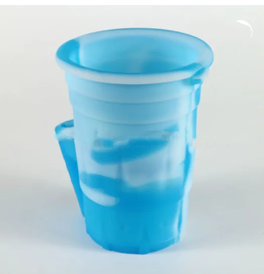 FREE SAMPLE Durable travel cuphome office coffee cup food grade silicone cup SILICON SMOKING BONG SILICONE CUP
