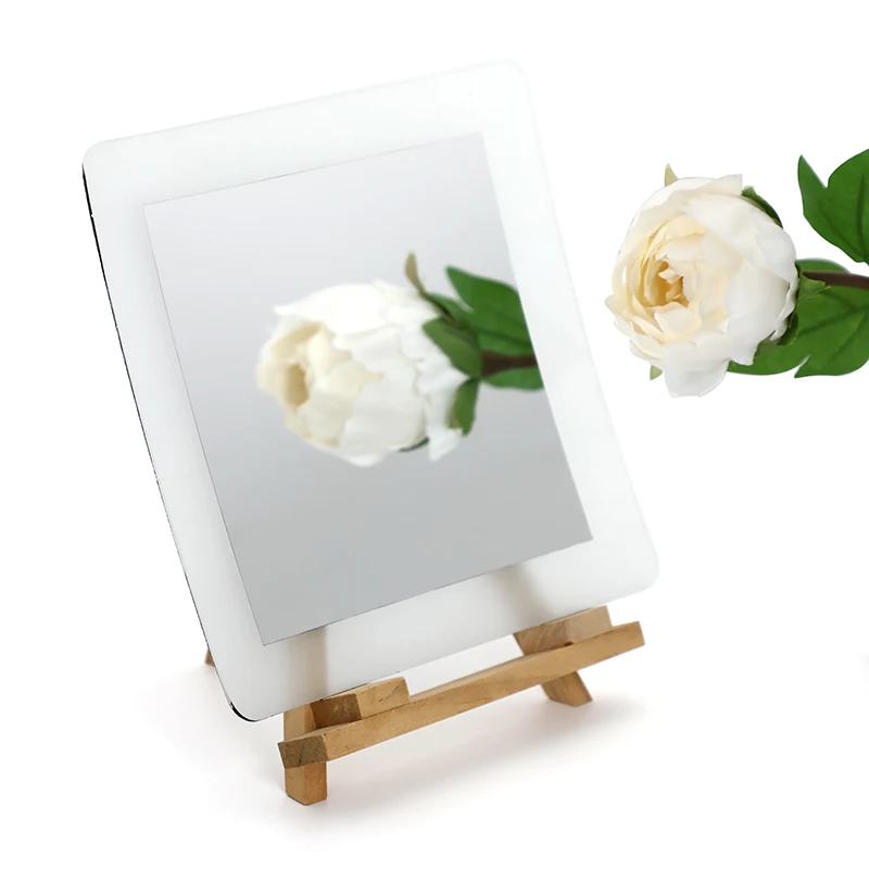 Durable High Reflective Concave Magnifying Mirror Glass Sheet Magnifying Make Up Mirror 2X 5X 7X 10X