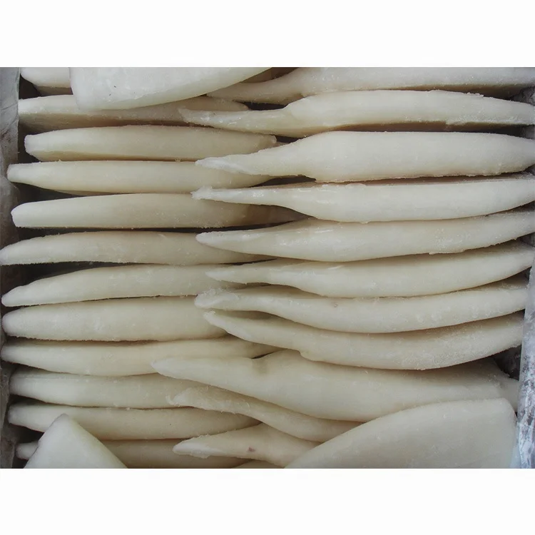 Fresh Seafood Products Frozen Squid Tube U10 70 nw Cleaned Large Calamari Tubes Iqf Todarodes Whole Headoff With 40 Glazing