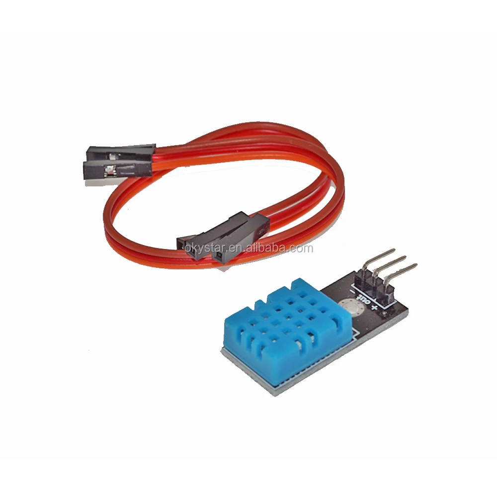 Цифровой модуль датчика температуры и влажности Okystar DHT11 DHT