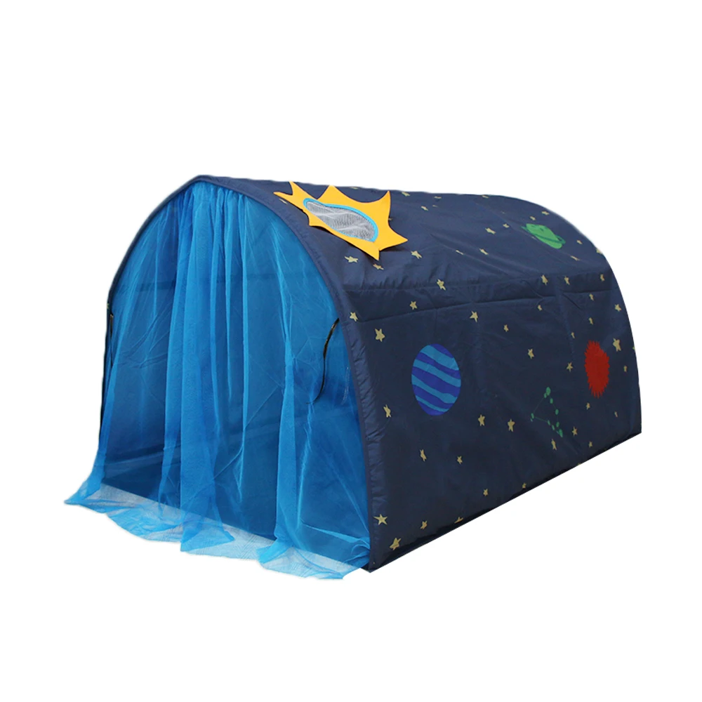 
MaiBeiBi New Style Peach Skin Kids Bed Tent With Mosquito Net Indoor Tunnel Tent For Kids Tent 