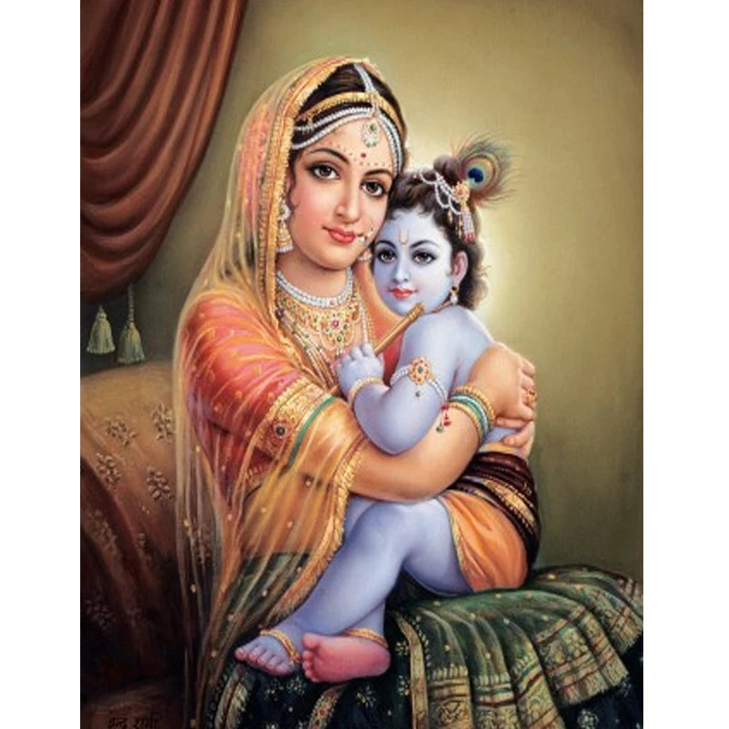 2020 Christmas hot sale wholesale diamond painting 5d krishna