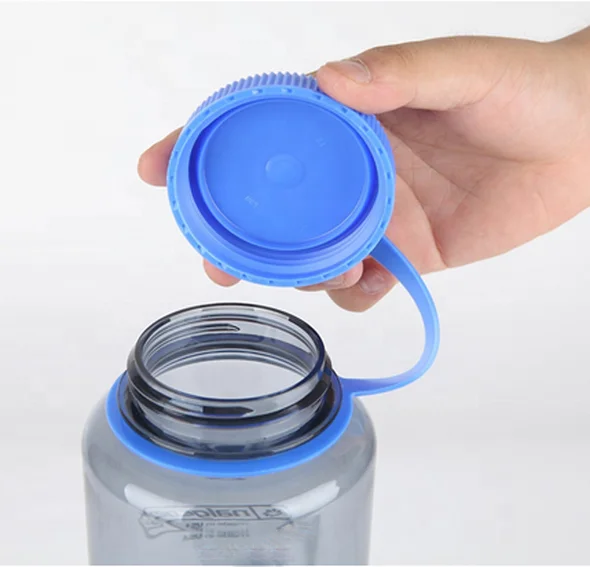 Эко-дружественных питьевой воды BPA бесплатно 32 унций шкафы с широким горлышком Тритан пластичные бутылки для спорта и