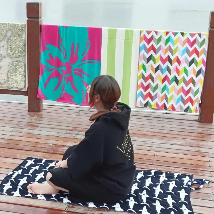 poncho towel 100% cotton beach hooded towel ponchos pattern for adult microfiber beach poncho towelchanging hooded surf