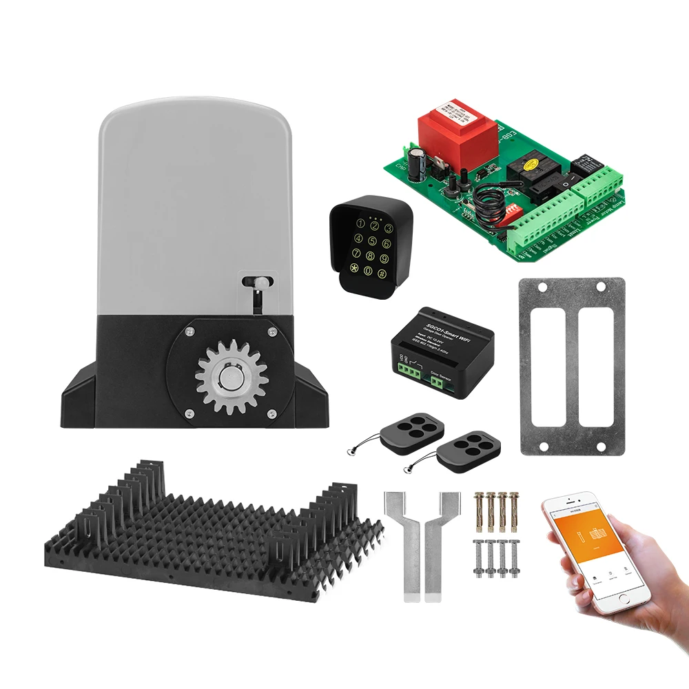 1000KG 220v/110v Smart Giant automatic door operators electric sliding gate motors for villa