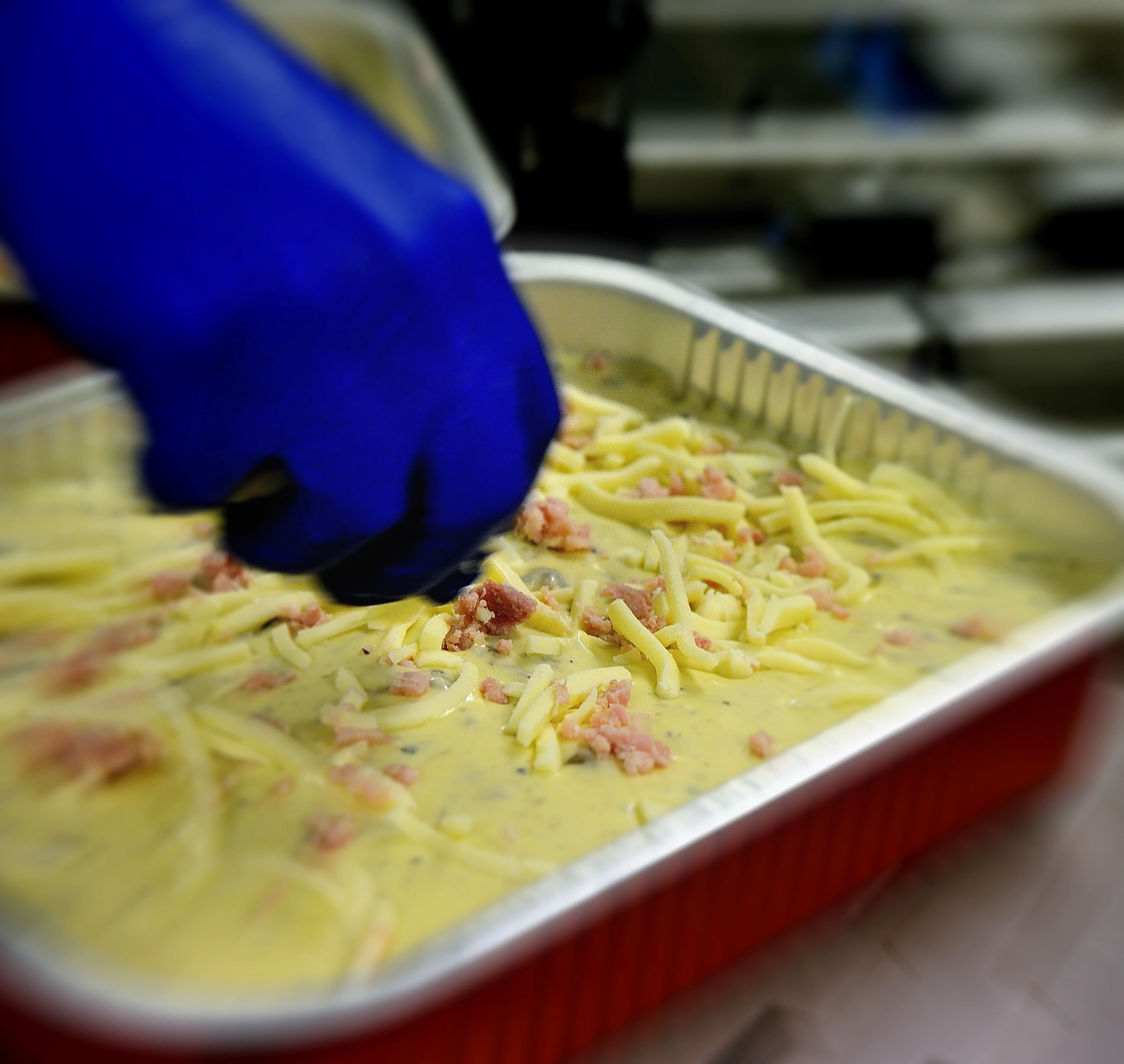 italian ready to eat frozen pasta lasagne with mozzarella 2500g for Restaurant Gourmet