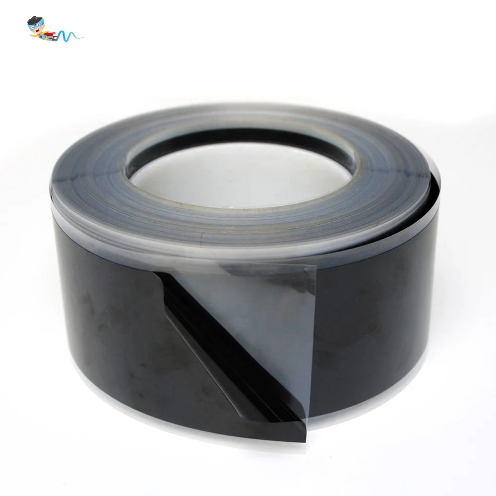 3- Linered Black Color Polyimide Pi Film with Silicone Glue Kaptons Self Adhesive Tape with Release Liner