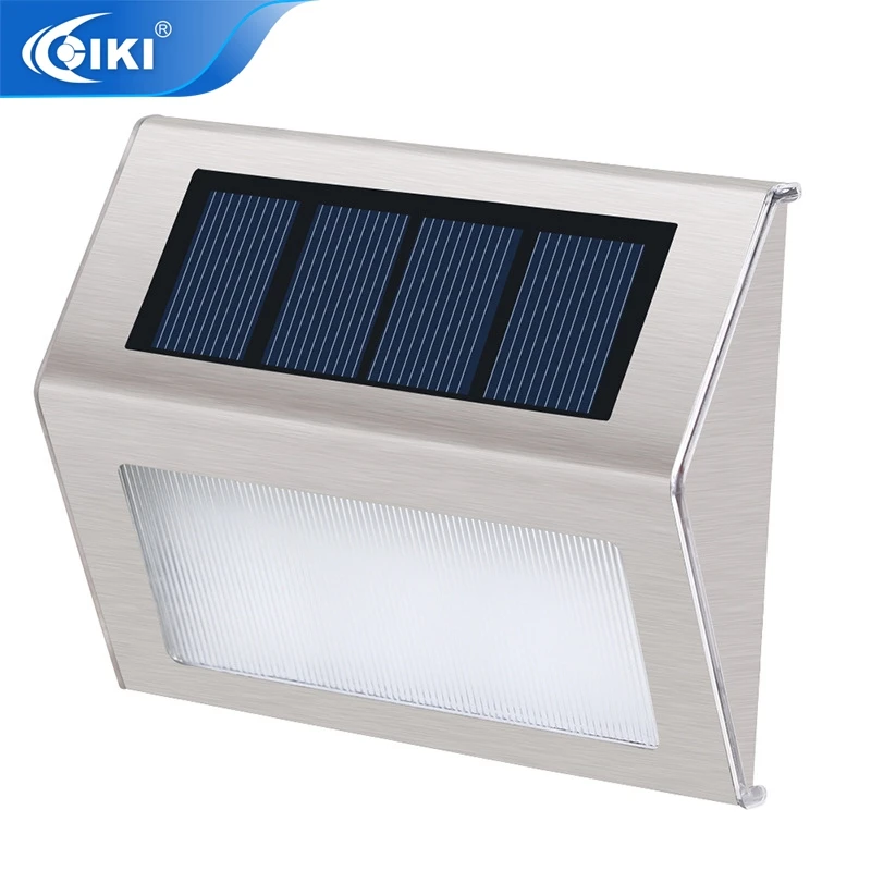 Solar Deck Lights 3 Led Stair Lights Outdoor Led Stainless Steel Step Light