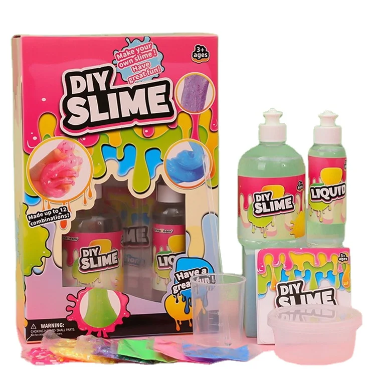 New Handmade Puzzle Toy Fake Water DIY Sand Science Adhesive Slime