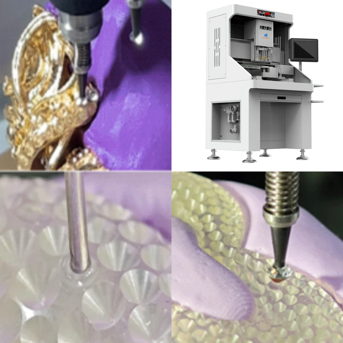 SuperbMelt Automatic Diamond Dispensing and Setting Machine