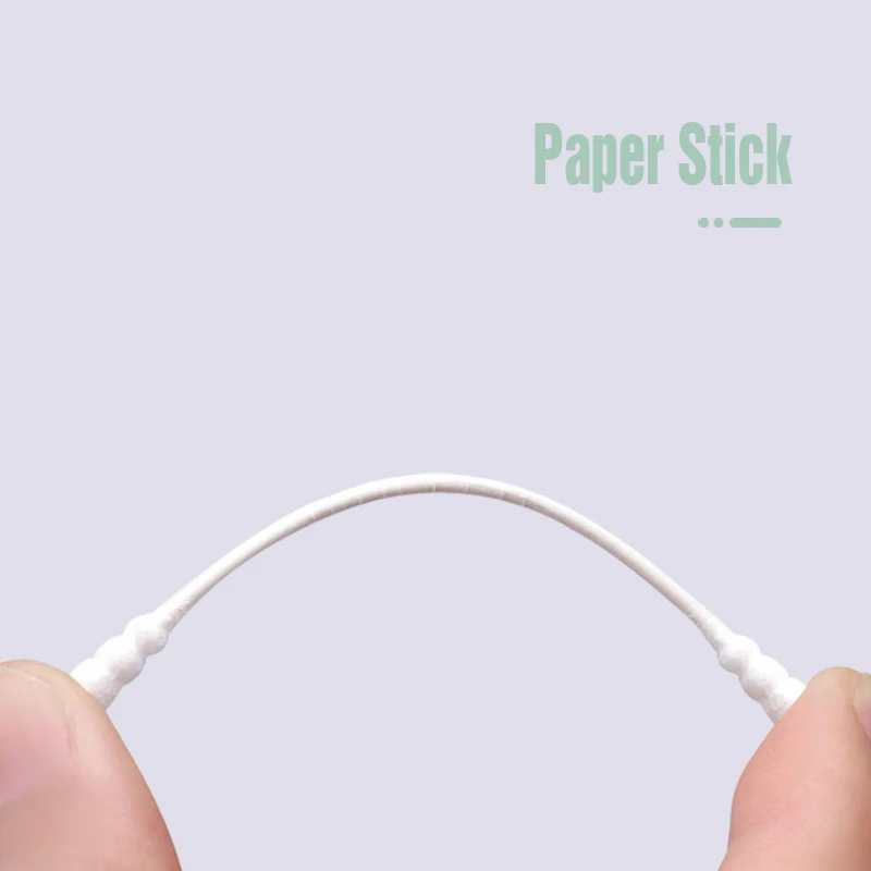 200 Safe Disposable Cotton Swabs Baby Daily Cleaning Cotton Swabs