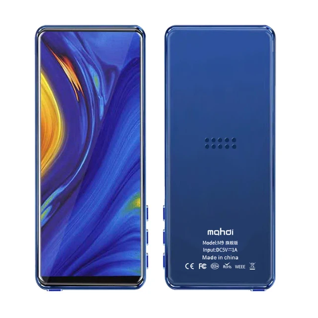 MP4-плеер Mahdi M9 BT V5.0 сенсорный экран 3 5 дюйма mp3-плеер HIFI музыкальный плеер поддержка FM-радио электронная книга видео с