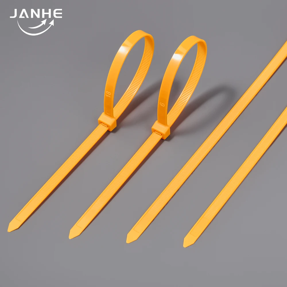 UV resistant nylon plastic cable tie 450mm electric wire dongguan clip for zipper tie