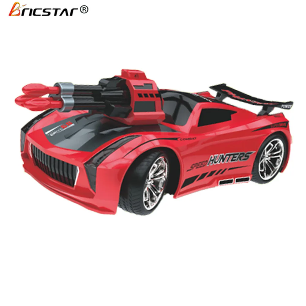 Bricstar watch voice control car shooting bullet china remote control car toys, soft bullet toy with voice recorded function