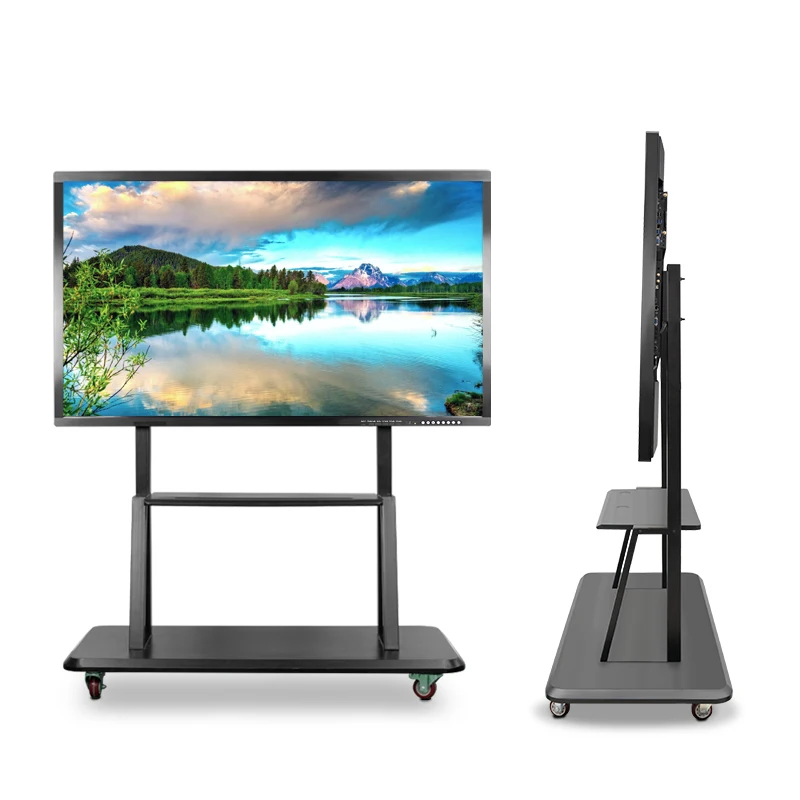 China customized cheap prices mobile mini multi touch screen all In one smart board interactive prices