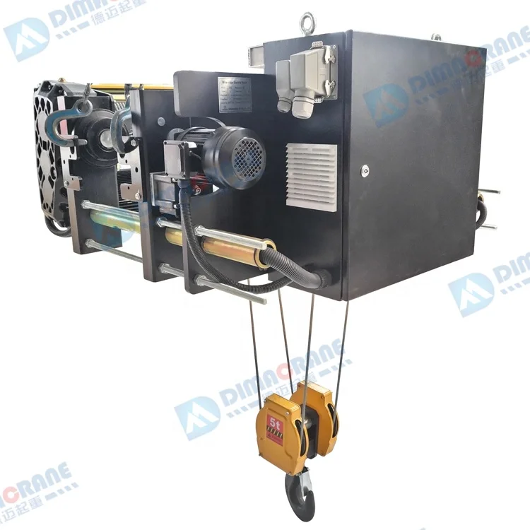 5 ton 9 m newly upgraded Europe style electric hoist 3 ton Wire Rope Hoist price