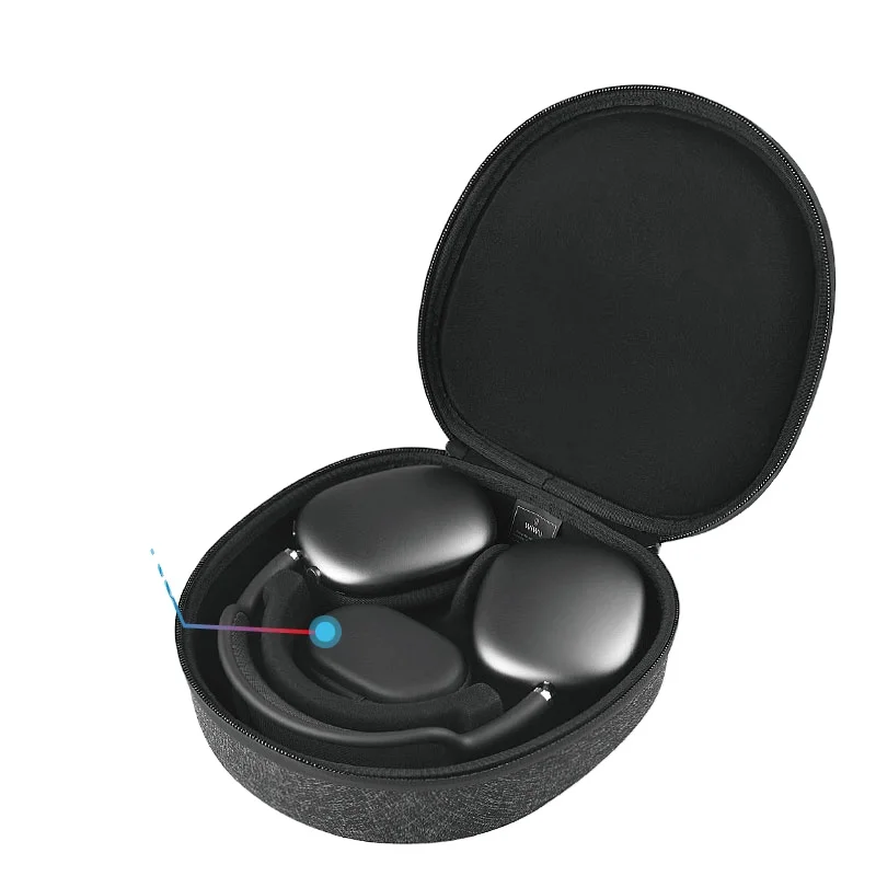  Новое поступление 2021 умный чехол WiWU для Air Pods Max 3 в 1 органайзер наушников EVA с чехлом