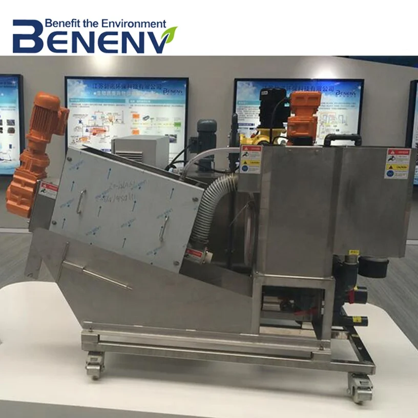 Пресс-машина для обезвоживания масляного осадка