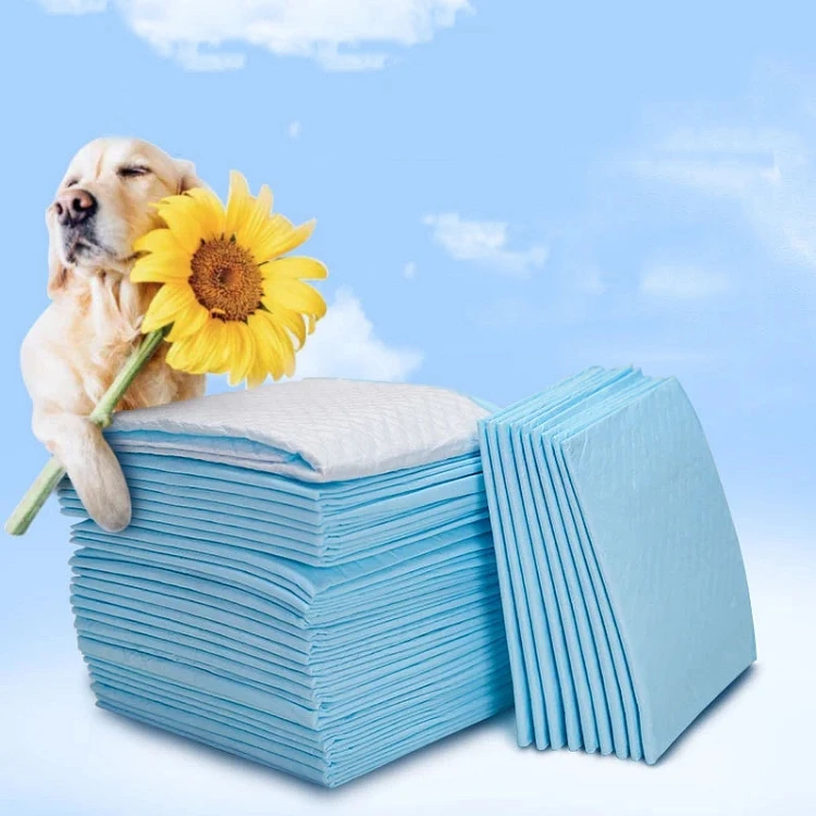 Medium size more thicker style training pet pads 2.2kg disposable pet diapers pad
