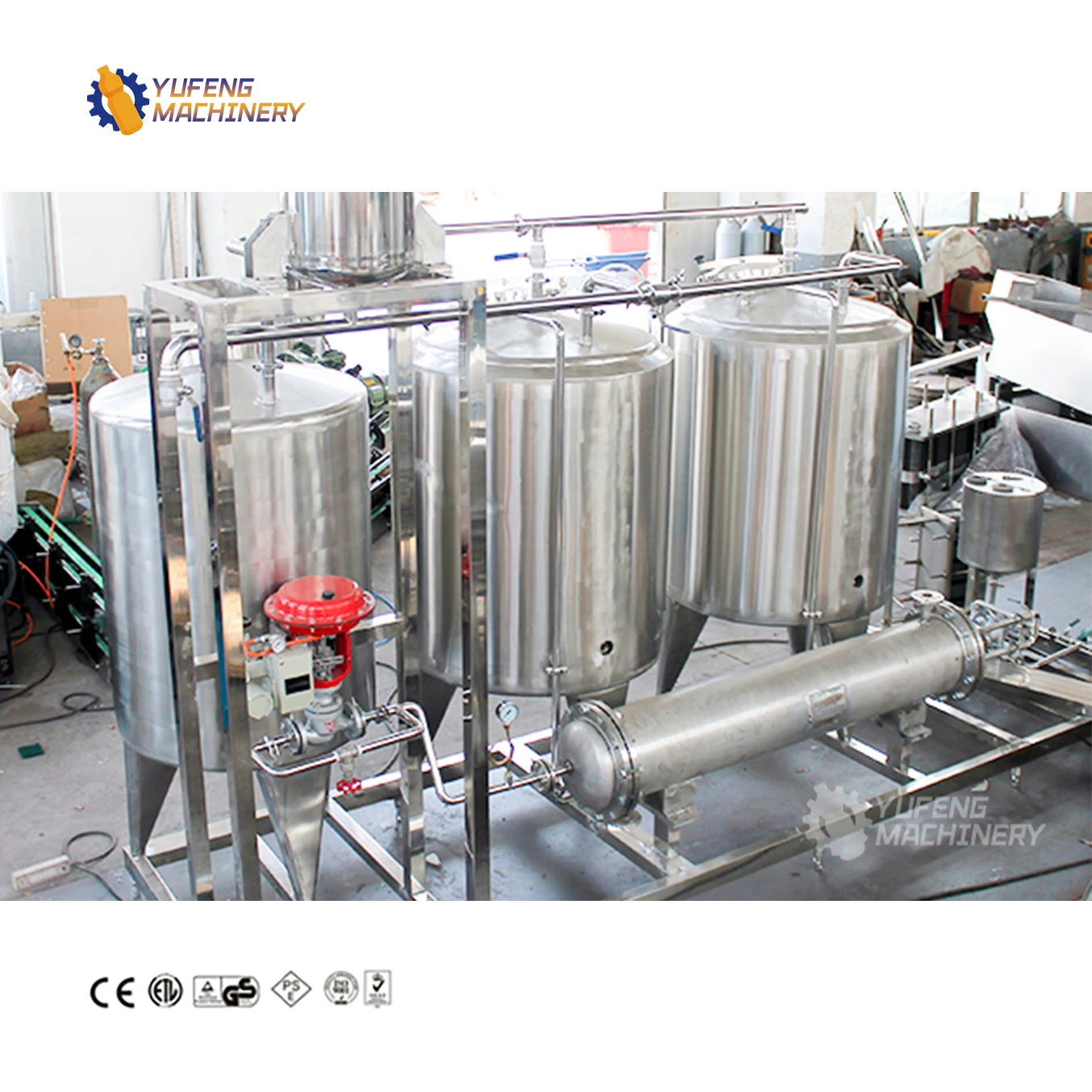 Automatic CIP Cleaning System Washing Machine for Cleaning Food Equipment