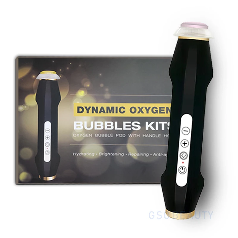 New Arrivals portable co2 bubble oxygenation pods rechargeable oxygen skin tightening facial machine