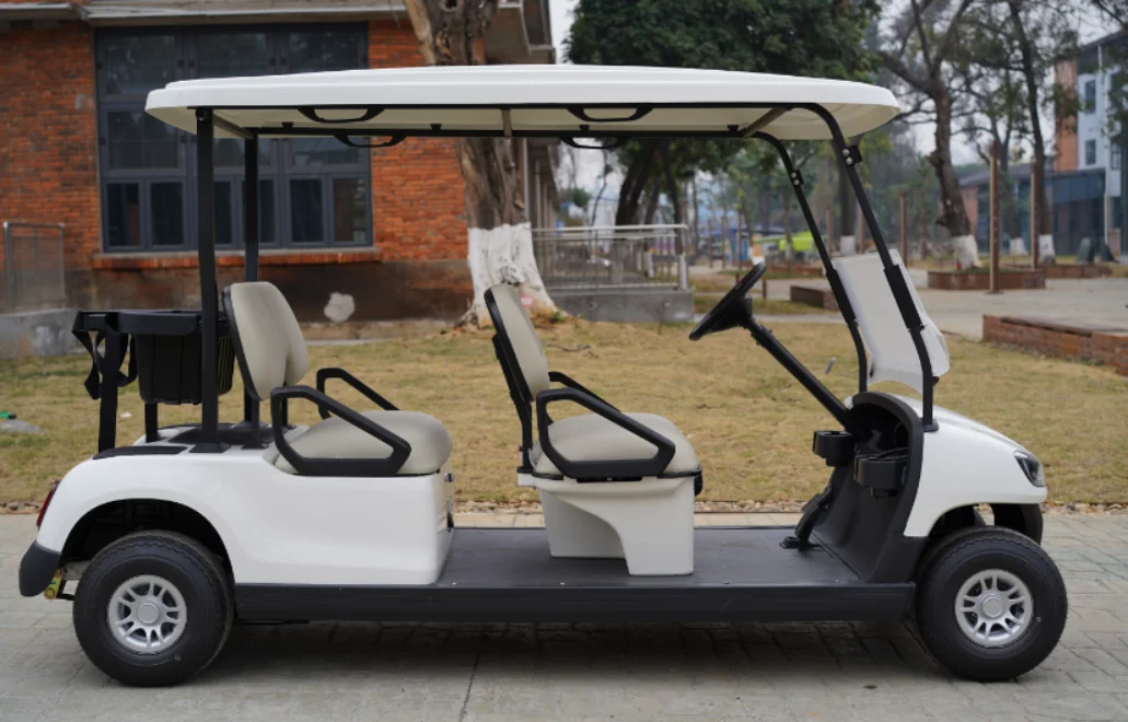 New 6 Seats Closed Electric Sightseeing Car Shuttle Bus Tourist Bus Mini Bus Made In China