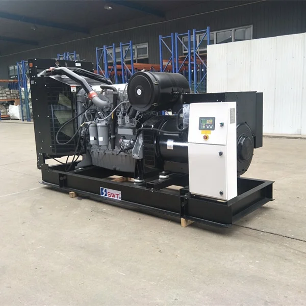 SWT Smart 400kW дизельный генератор с открытой рамой дизельным двигателем Perkins 2506C-E15TAG2 по заводской цене