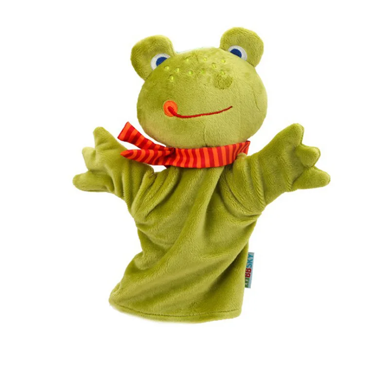 Мультяшные животные ручная марионетка плюшевая история пальцев игрушка кукла обезьяна пальчиковая Glov