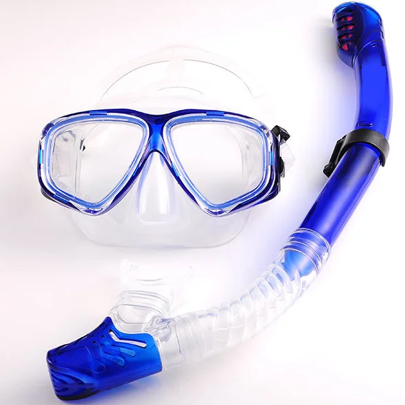 Anti fog Waterproof Latest Under Water Tempered Lens Scuba Diving Mask Snorkelling Set