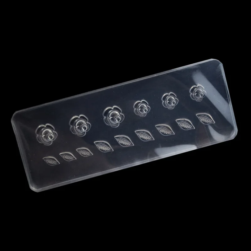 3D Nail Molds Silicone Bestseller Nail Art Supplies DIY 3D Nail Practice Silicone 3D Nail Templates 3D Molds