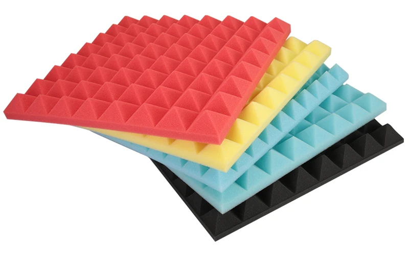 Reducing sound sponge acoustic panel self adhesive backing manufacturer in china