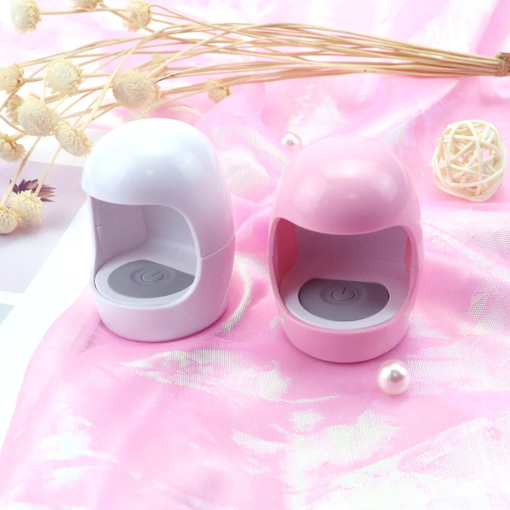 Wholesale Single Custom Nail Technician Lamp Cheap Led Nail Manicure Gel White Home Usage Personal Light